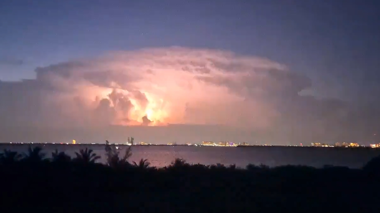 Storm approaches Yucatán Peninsula ahead of Hurricane Milton