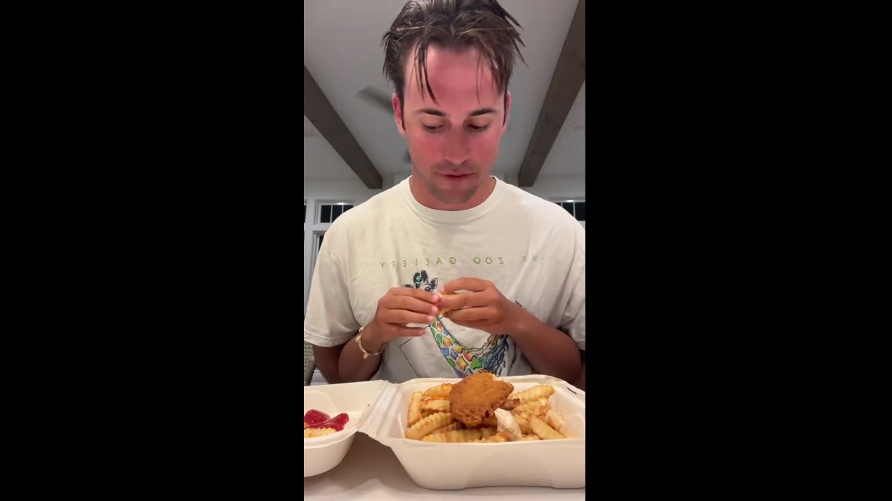 Captivating sibling food illusion: laughter, bond, and hilarity unveiled in Seagrove, Florida!