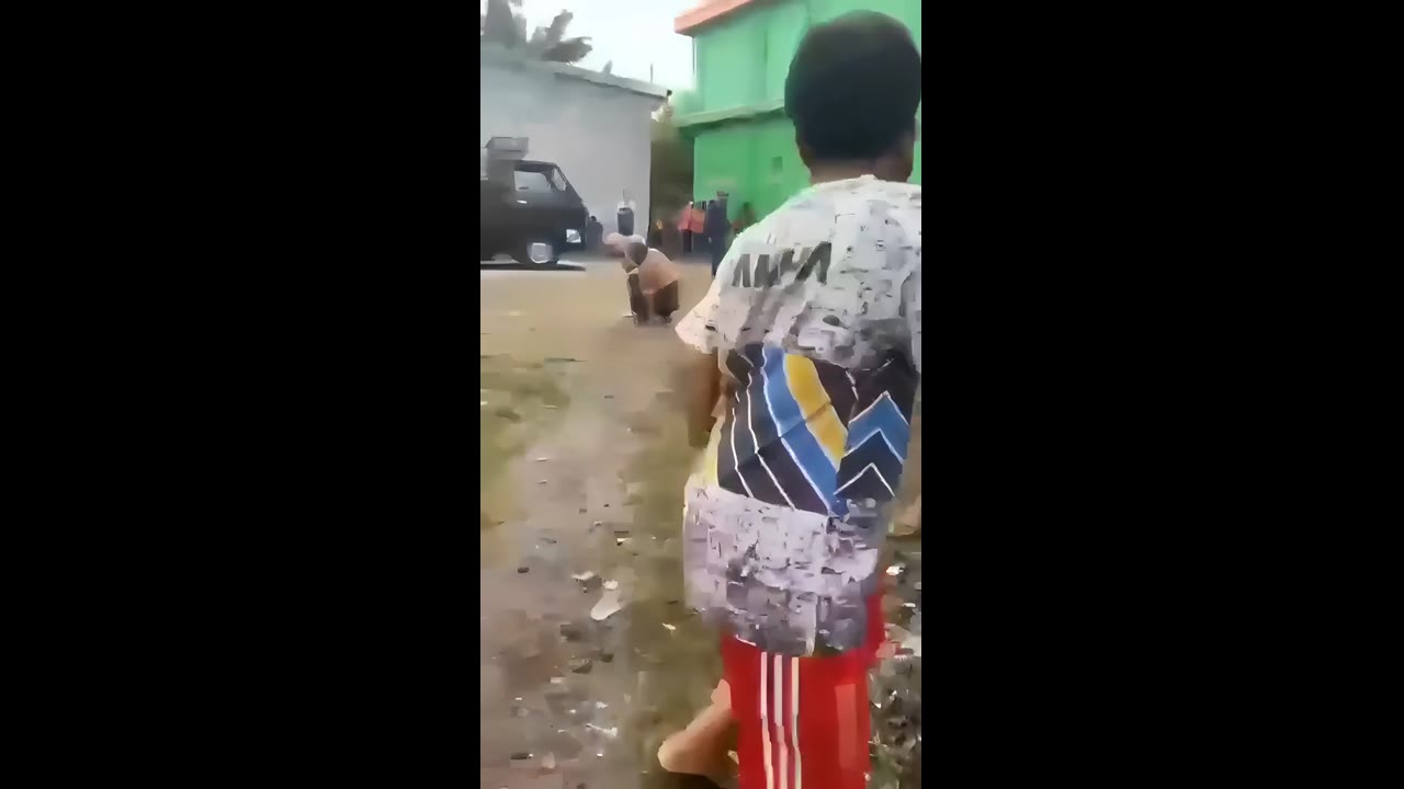 Out of control: cow meant for Eid al-Adha rams elderly man in Yogyakarta, Indonesia