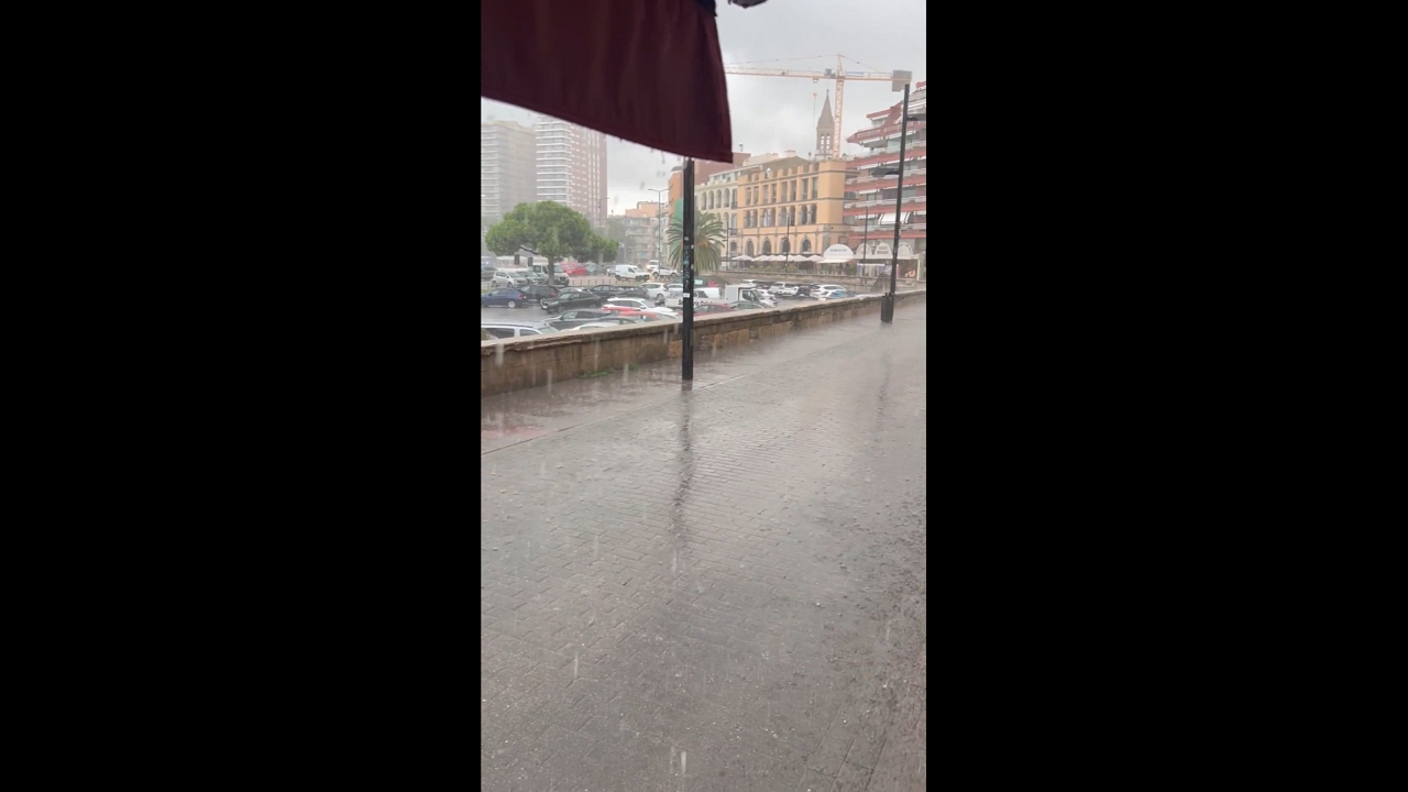 Heavy rain continues to drench Palamós amid severe weather in Spain