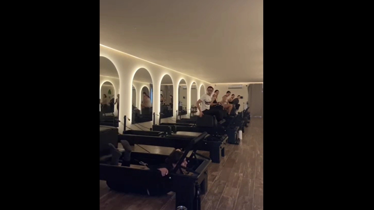Person falls during gym exercise in Ciudad Guzmán