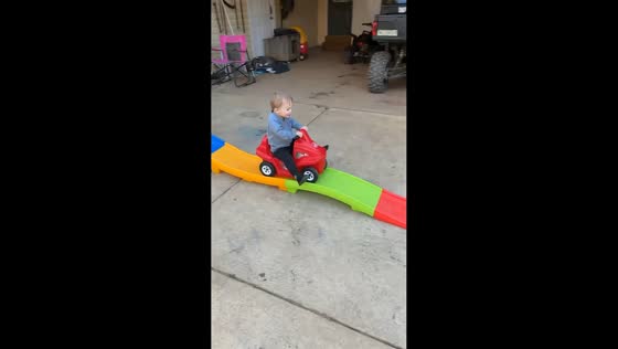 Young boy falls from toy coaster car in Georgia, USA