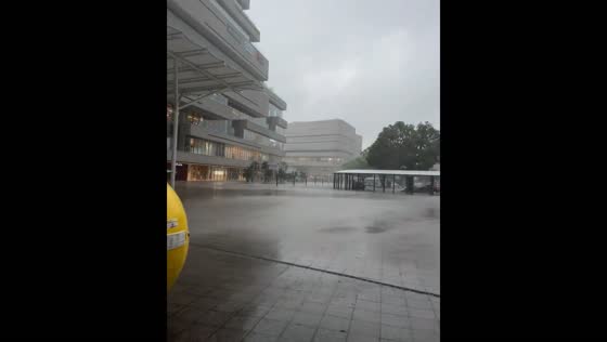 Typhoon Shanshan brings strong winds and rain to Miyazaki, Japan