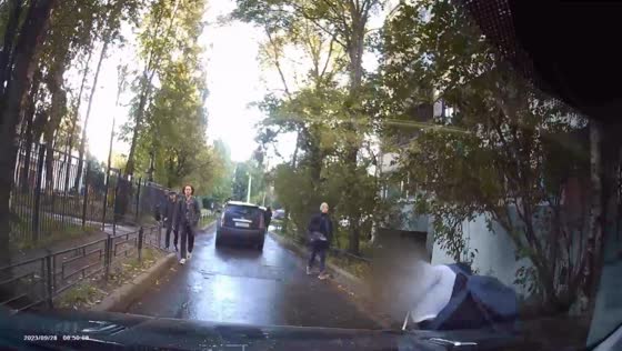 Close call: young boy's dash for dropped phone narrowly avoids tragedy 