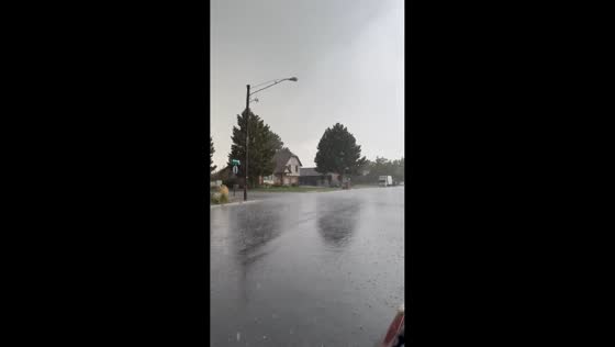 Heavy rainstorm soaks Washington Terrace, Utah