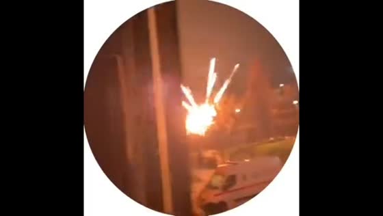 Drone attack sparks multiple fires in Kharkiv, Ukraine