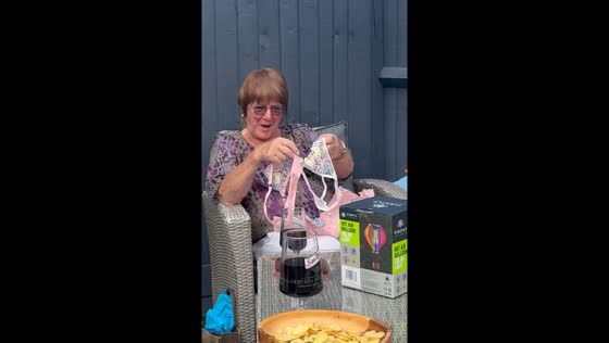 Grandmother in Rugby, UK receives thongs as birthday gift, boyfriend embarrassed