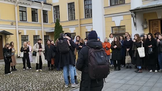 Students of the Faculty of Liberal Arts and Sciences say goodbye to Associate Professor Denis Skopin