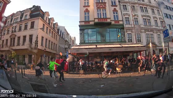 Chelsea and Betis fans clash before Conference League final in Wrocław, Poland
