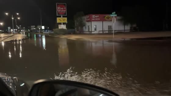 Major flooding strikes Portales, NM
