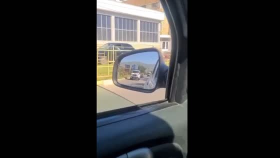 In the Russian city, they noticed a car calling on the loudspeaker to the military registration and enlistment office
