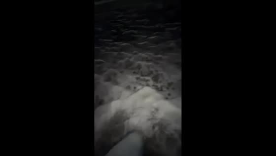 Strong winds and rough surf hit during nor’easter in Ocean City, New Jersey, USA