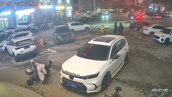 Car merging onto highway struck by speeding vehicle at intersection in Shanxi, China