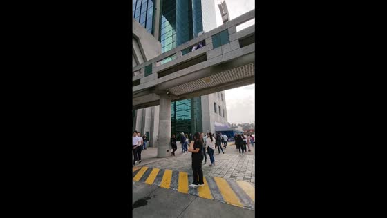 Earthquake prompts evacuation at Tikal Futura Hotel in Guatemala City, Guatemala