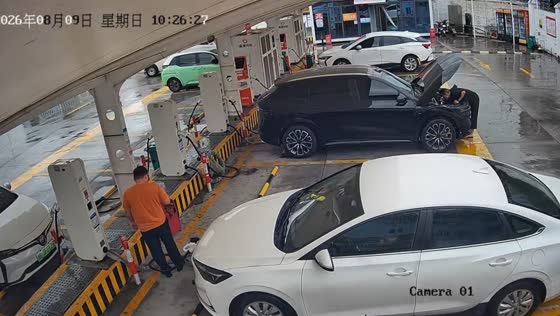 Electric SUV catches fire and explodes while charging at station in Ningbo, China