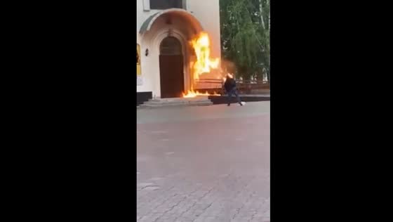 43-year-old man sets Tyumen church ablaze with Molotov cocktails