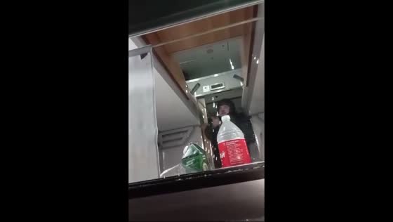 Man tries to escape police after attacking train passengers in Novosibirsk, Russia