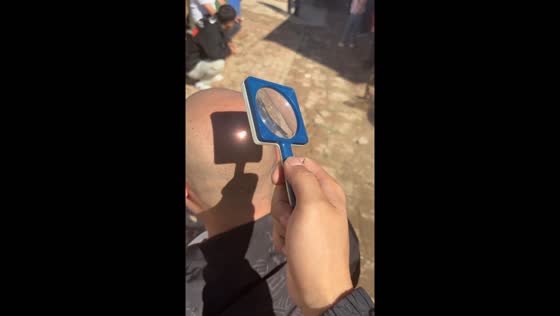 Sunlight prank in Shandong Province