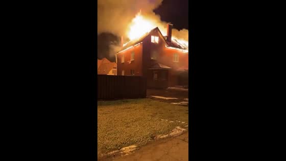 Fire breaks out after drone attack in Ryazan, Russia