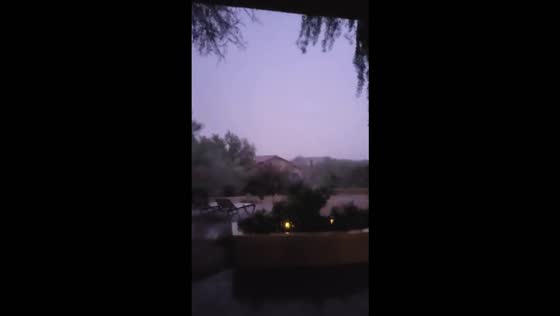 Heavy downpour drenches Scottsdale as rainfall reaches 2.3 inches across the Arizona, USA