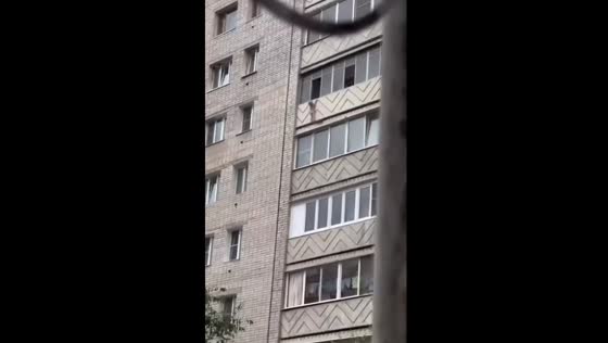 Miraculous rescue: brave bystanders save toddler dangling from 7th floor balcony in Chita