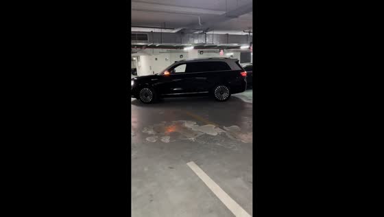 AITO model car automatically parks itself in Jiangsu, China