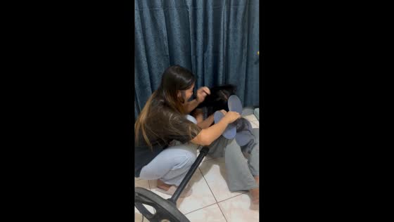 Woman’s hair gets caught in electric fan in Cebu, Philippines