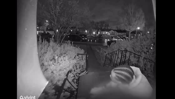 Shots heard as person runs to house in Detroit 