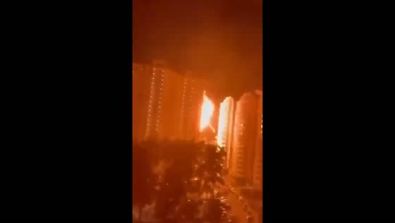 Drone strike damages residential building in Moscow region