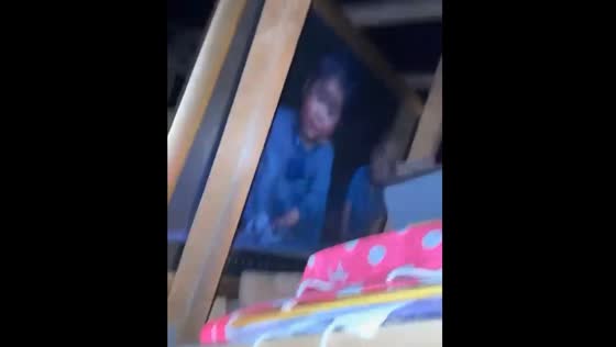 Person screams after finding picture in loft in Derbyshire, UK