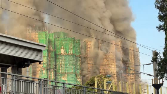 Catastrophic fire engulfs Wang Fuk Court towers in Tai Po, Hong Kong