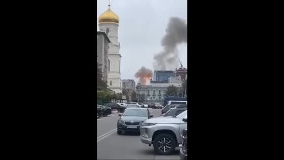 Russian drone strike hits former call center in Dnipro, Ukraine