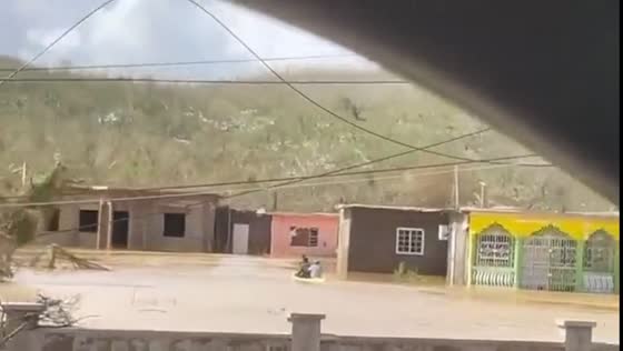 Hurricane Melissa leaves residents paddling through flooded streets in Jamaica