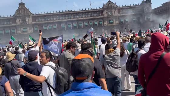 Massive street protests erupt over crime and corruption in Mexico