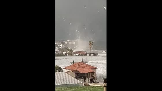 Tornado strikes Turkey: raw footage reveals destructive force
