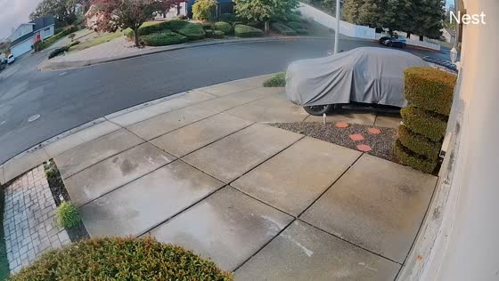 Driverless pickup truck rolls backward into parked vehicle in Vallejo, California, USA