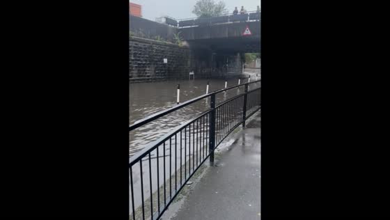 Flooding in Cardiff