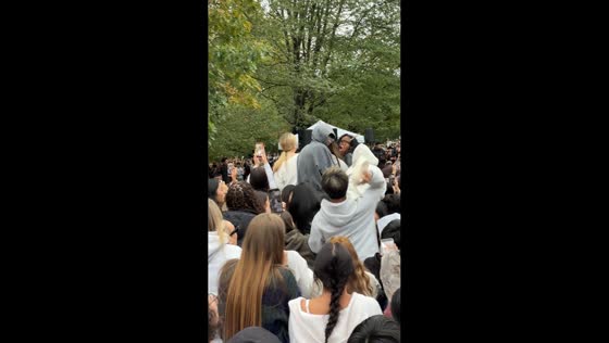 Food fight breaks out during Daniel Caesar pop-up show in Vancouver, Canada