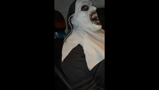 Kids get unexpected scare during Halloween-themed car wash in Newcastle, UK