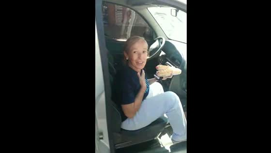 Woman mistakes stranger's truck for husband's similar vehicle