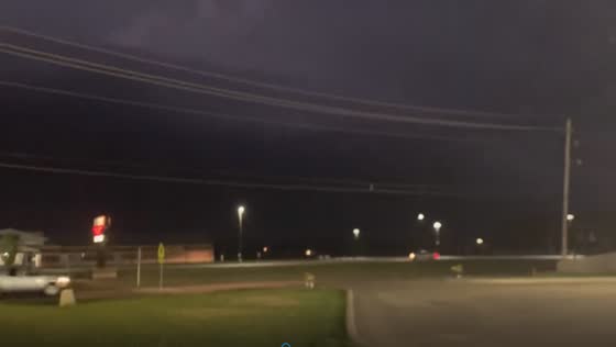 Tornado touches down near Purcell, Oklahoma causing power outages