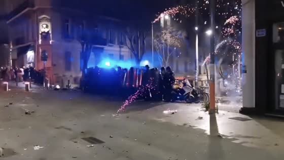 Protesters Clash with Police in Marseille as Nationwide Strikes and Protests Against Pension Reform Continue