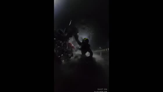 Motorcycle accident in Hyderabad
