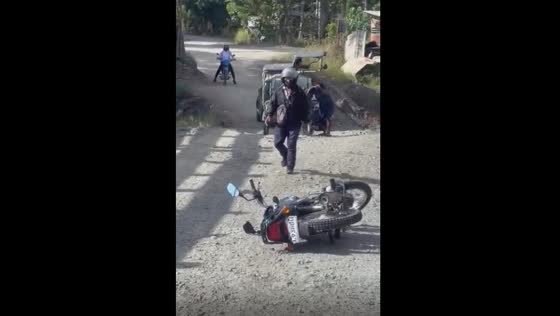 Acts of kindness unfold: motorbike rider rushes 'tatay' in Mawab, Philippines