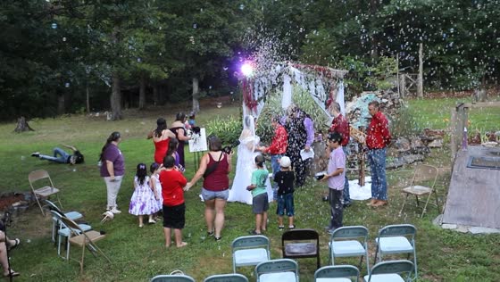 Person falls while fleeing firework in Ash Flat, Arkansas