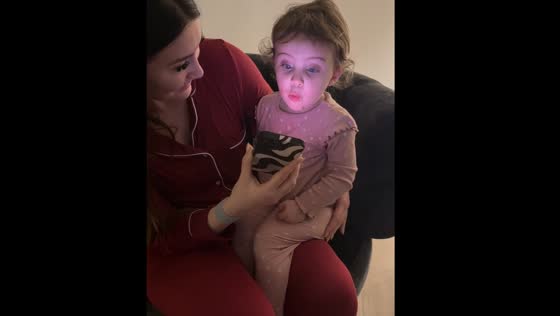 Child reacts sweetly to phone call in video shared from the UK