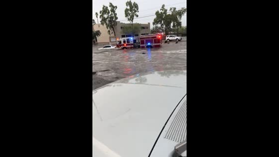 Flooding hits Tucson, Arizona