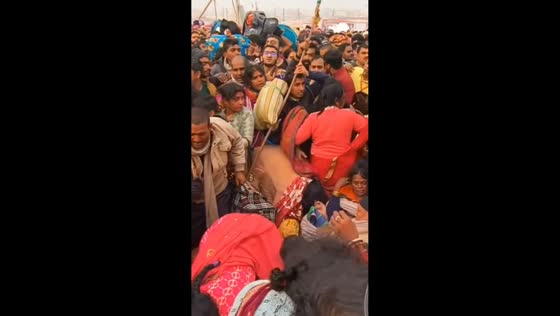 Stampede erupts during Mahakumbh Mela in Prayagraj, India