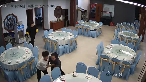 Security camera captures panic as 6.3-magnitude earthquake strikes Qinghai, China