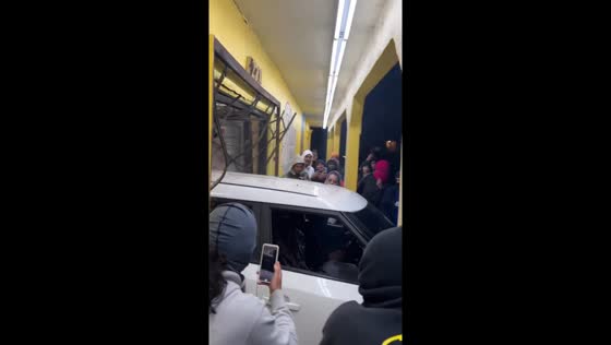 Chaos in Compton: mob of 100 looters deliberately crash stolen car into bakery